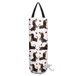 Dachshund Plastic Grocery Shopping Bag Holder Dispenser 🐾 Doxie Wiener